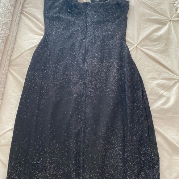 BABYBOO TRIXIE MAXI DRESS - BLACK SPARKLE - Picture 8 of 10
